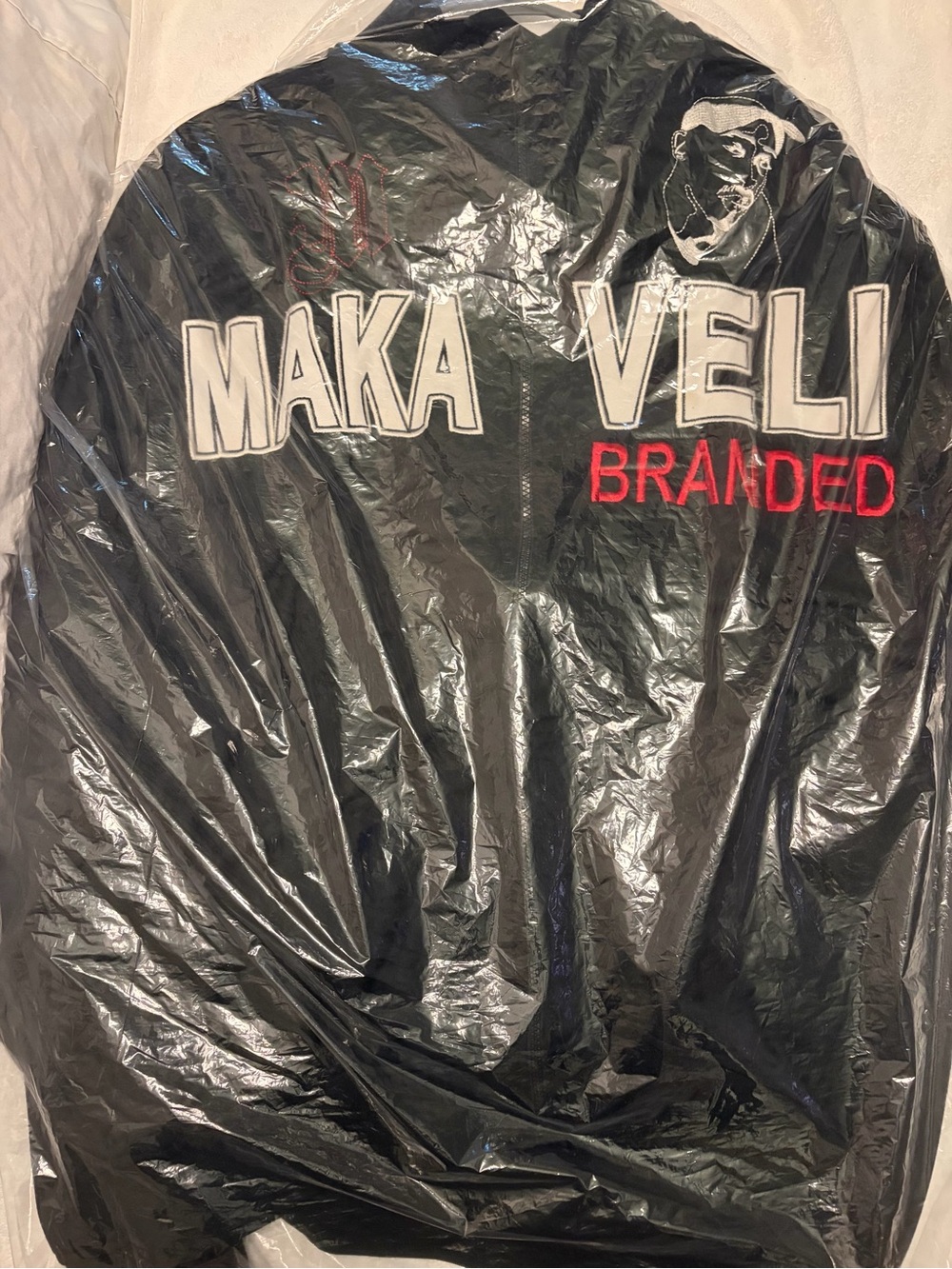 V!ntage MakaVeli Branded Men's Black Jacket(2pac)